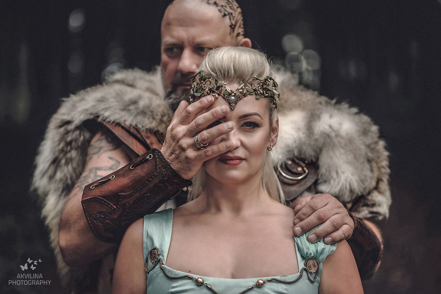 I Had An Inspiring Opportunity To Photograph Viking-Themed Wedding