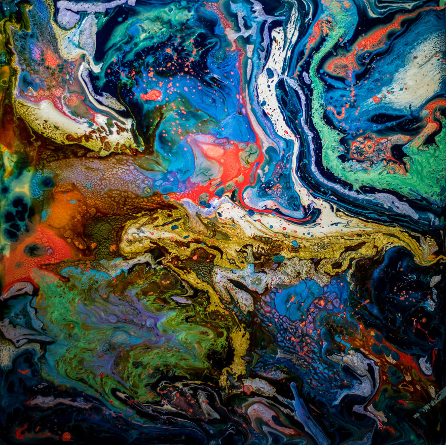 I Escape My Fears And Spend Hours Painting Worlds Of Color I Escape My Fears And Spend Hours Painting Worlds Of Color