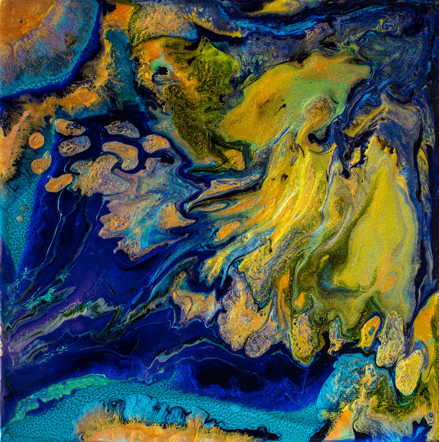 I Escape My Fears And Spend Hours Painting Worlds Of Color