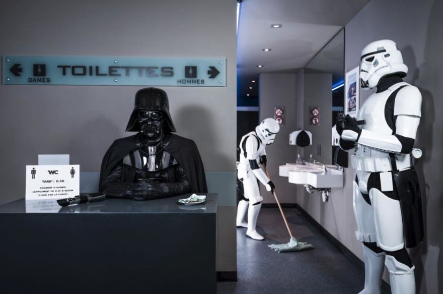 Photographer Imagines What It Would Be Like If Darth Vader Went Through A Financial Crisis