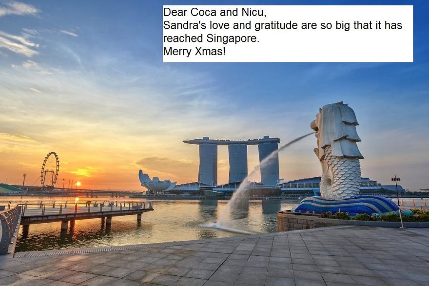 Greetings From Singapore.