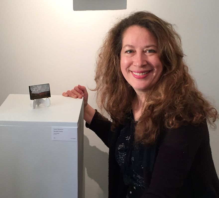 Does Size Really Matter? Surrender To Small Art Exhibit Answers The Question With A Pint-Sized Punch. Does Size Really Matter? Surrender To Small Art Exhibit Answers The Question With A Pint-Sized Punch.