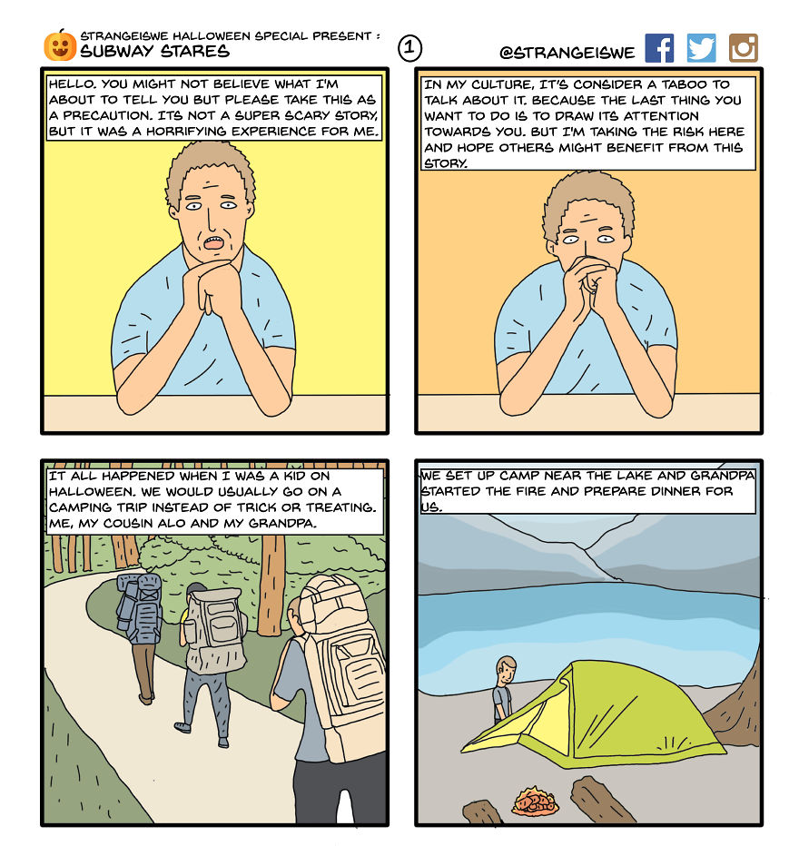 I Turn People's Creepy Stories Into Comics