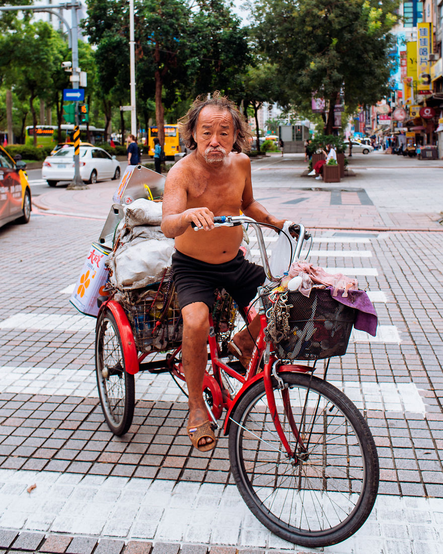 Biker In Ximen District