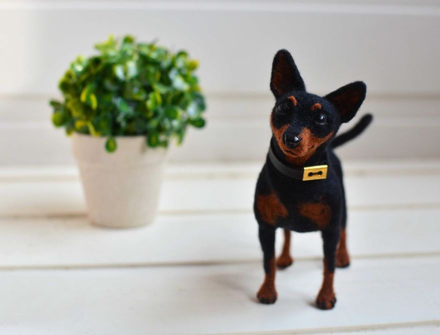 The Cutest Felted Dogs In The World The Cutest Felted Dogs In The World