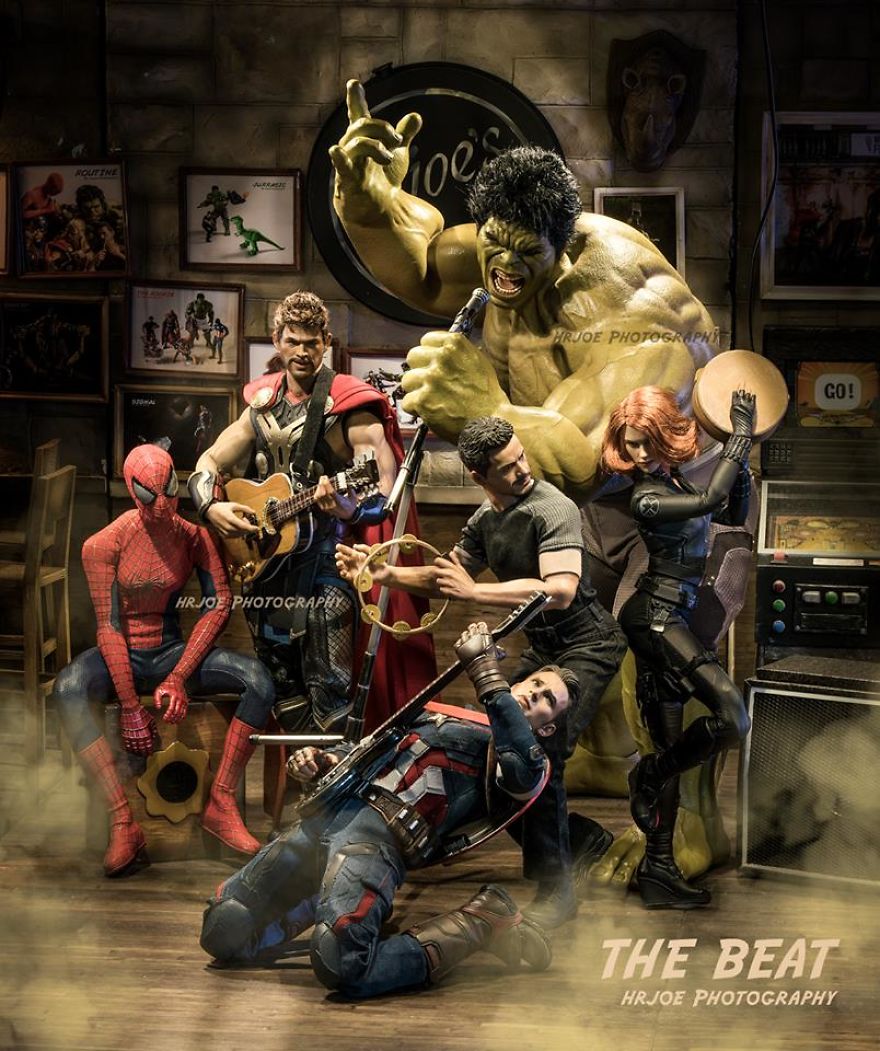 The Secret Life Of Superhero Toys By Edy Hardjo (New Pics)