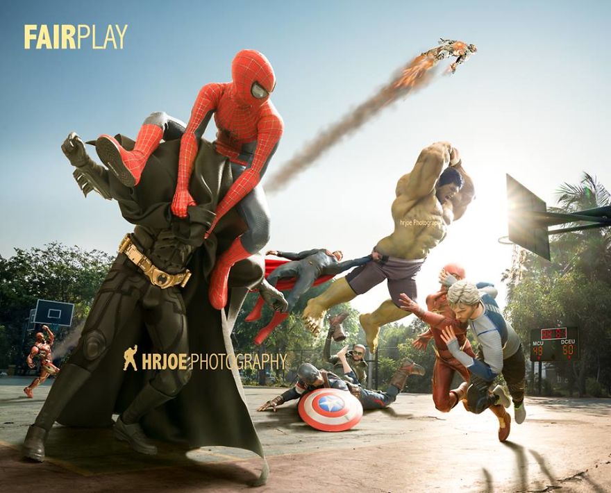 The Secret Life Of Superhero Toys By Edy Hardjo (New Pics)