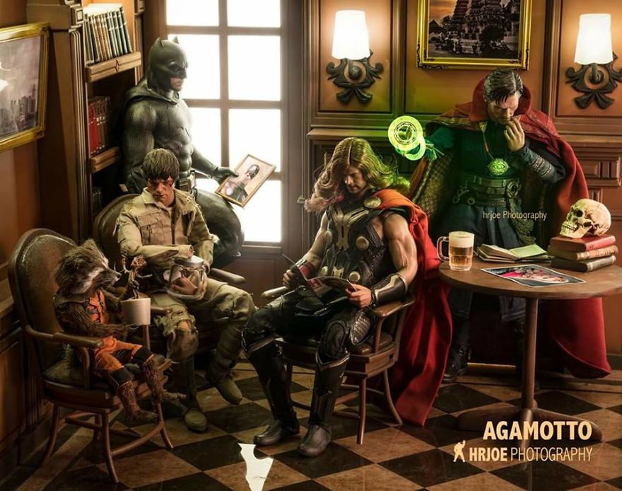 The Secret Life Of Superhero Toys By Edy Hardjo (New Pics)