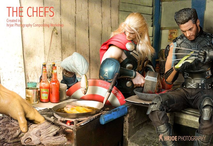 The Secret Life Of Superhero Toys By Edy Hardjo (New Pics)