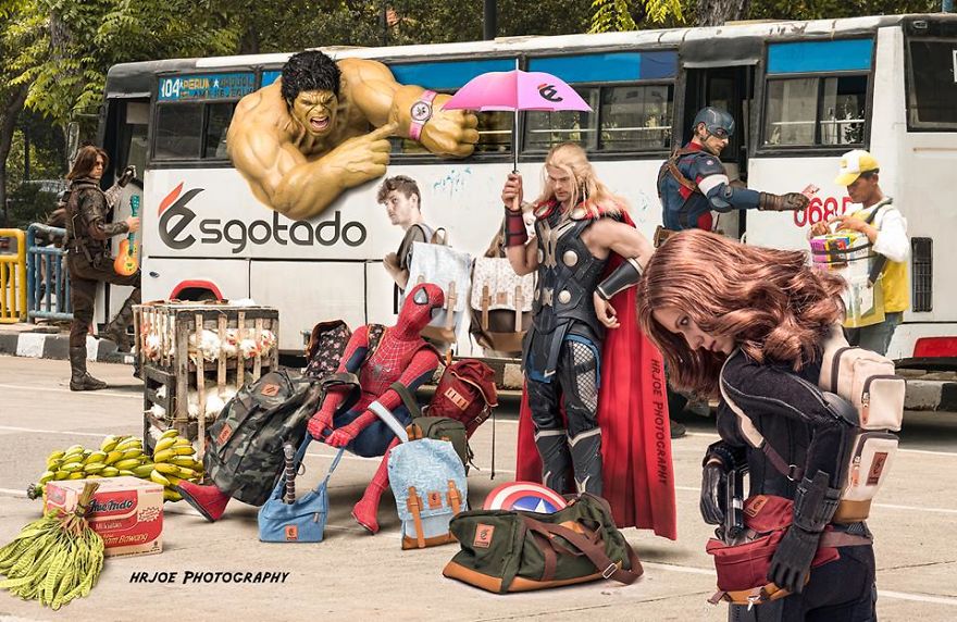 The Secret Life Of Superhero Toys By Edy Hardjo (New Pics)