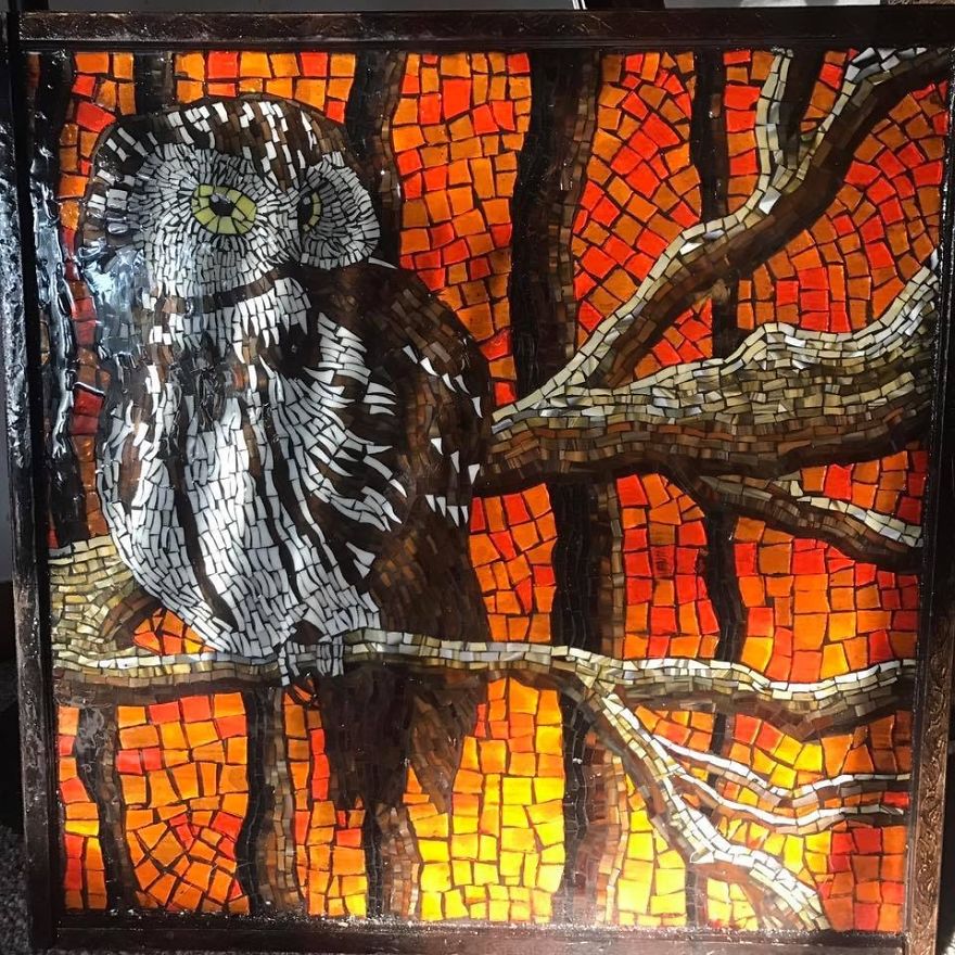 The Glass Mosaic Art By Kashena Hottinger