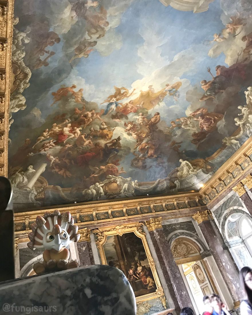 These Dinosaur-Mushroom Toys Have Traveled More Than Most People