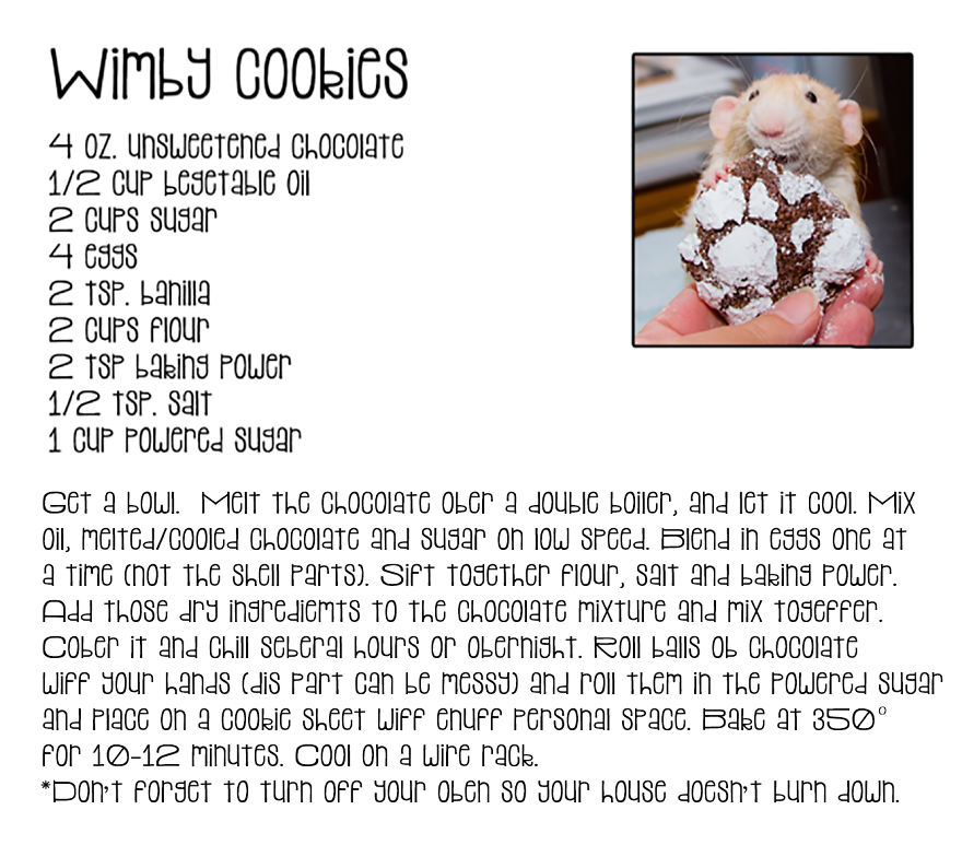This Adorable Rat Chef Will Help You Make Cookies!