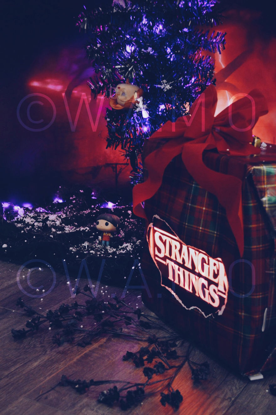 This Is What Happens When A Group Of Nerds At The Office Love Christmas And Stranger Things