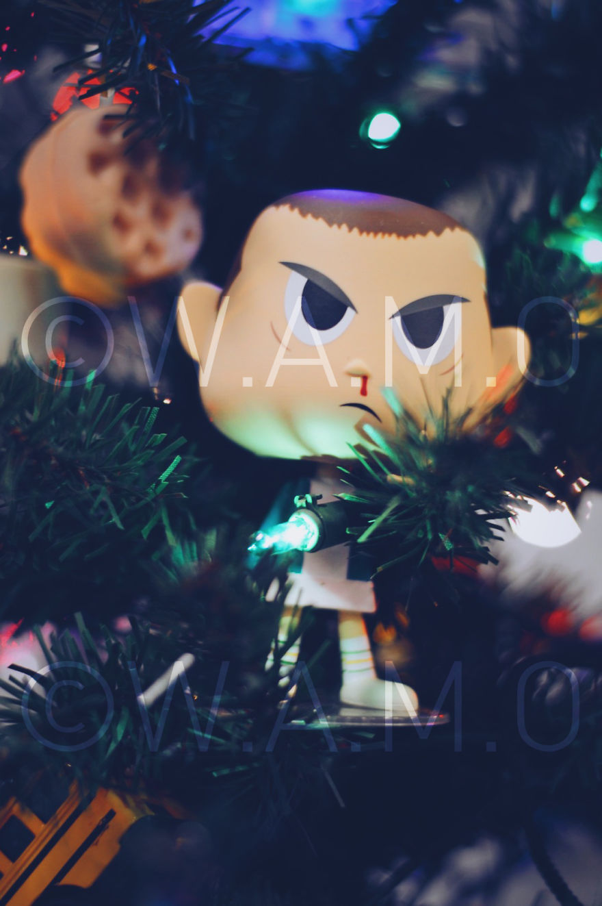 This Is What Happens When A Group Of Nerds At The Office Love Christmas And Stranger Things