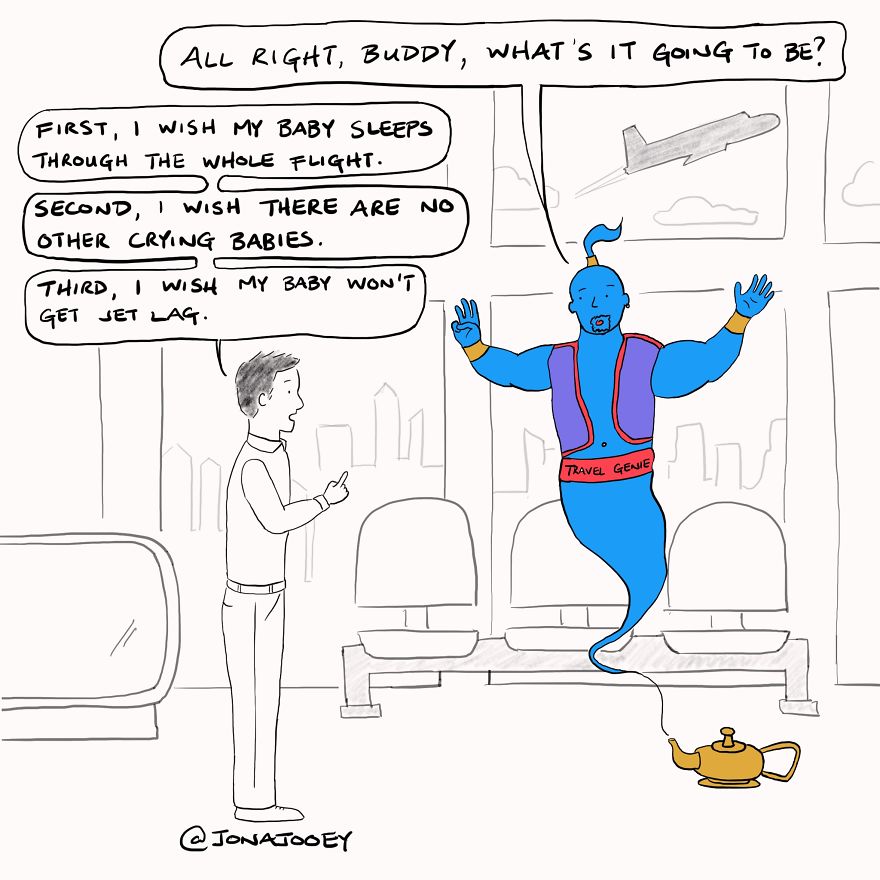 10 Illustrated Things I Learned About Parent Life From Traveling 10 Illustrated Things I Learned About Parent Life From Traveling