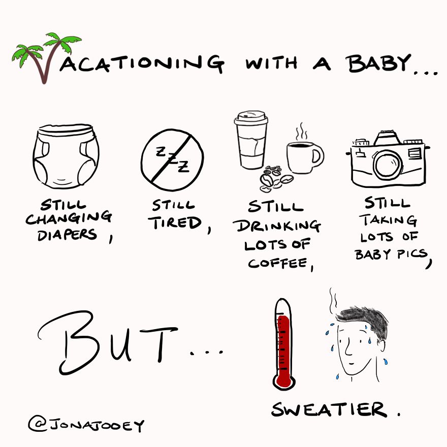 10 Illustrated Things I Learned About Parent Life From Traveling 10 Illustrated Things I Learned About Parent Life From Traveling