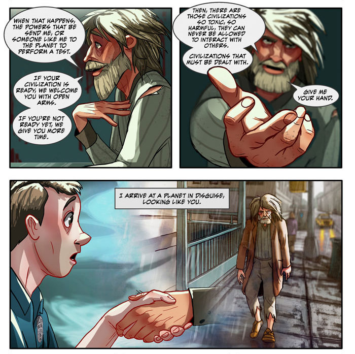 2 Years Ago We Began Creating Comics With Twisted Endings