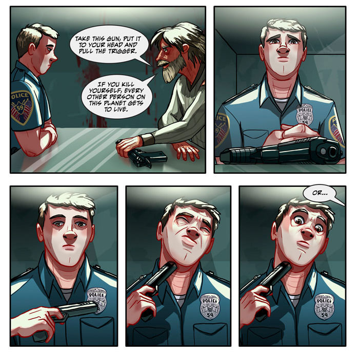 2 Years Ago We Began Creating Comics With Twisted Endings