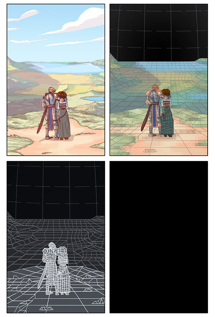 2 Years Ago We Began Creating Comics With Twisted Endings