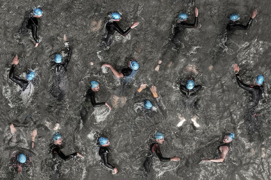 Blue Hat Group By Klaus Lenzen (Remarkable Award In General Color Category)