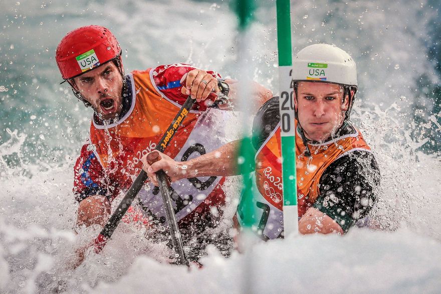 Canoe By Ian Macnicol (Remarkable Award In Sports In Action Category)