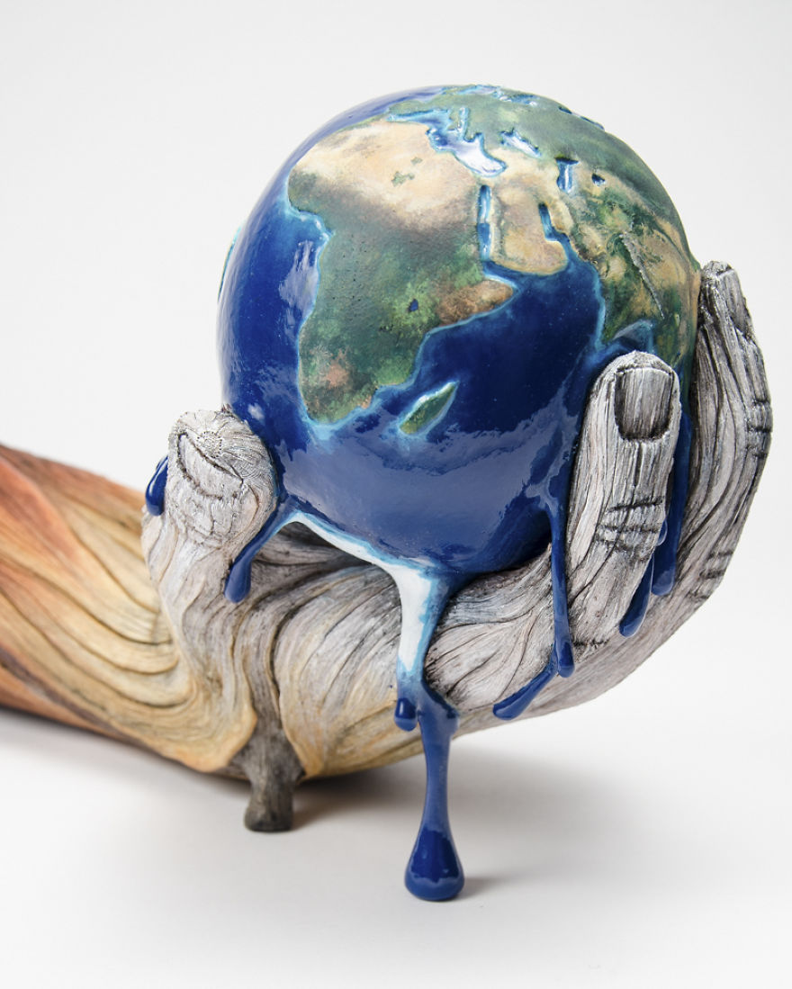 This Sculptor Will Mess With Your Head By Making You Think His Work Is Made From Wood This Sculptor Will Mess With Your Head By Making You Think His Work Is Made From Wood