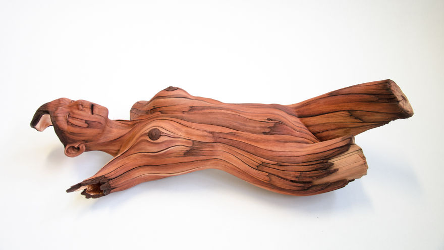 This Sculptor Will Mess With Your Head By Making You Think His Work Is Made From Wood