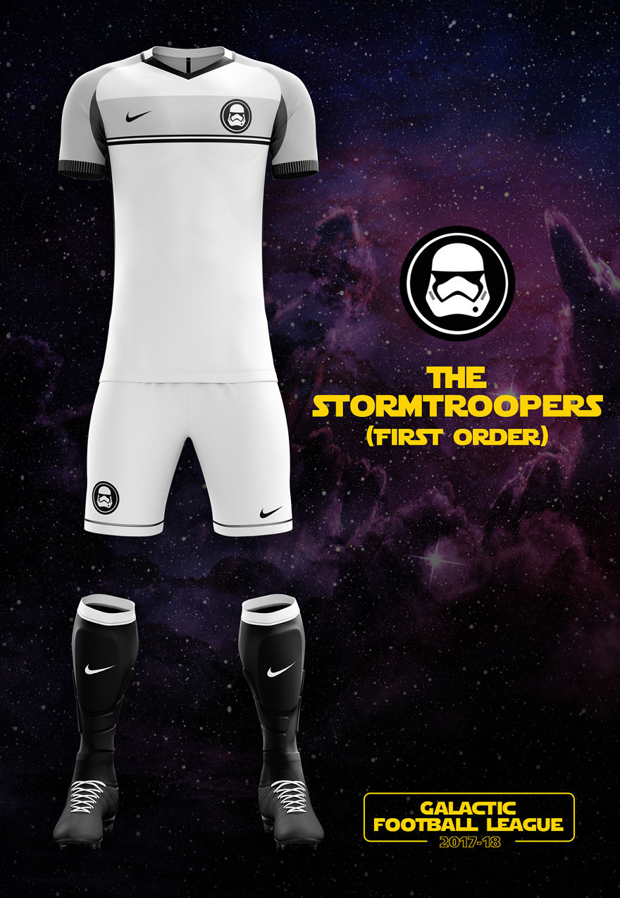I Designed Star Wars Football Kits