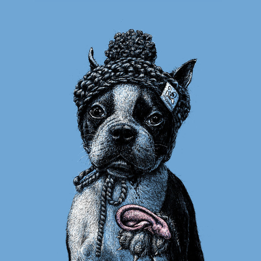 Human Animals By German Animal Rights Artist Roland Straller