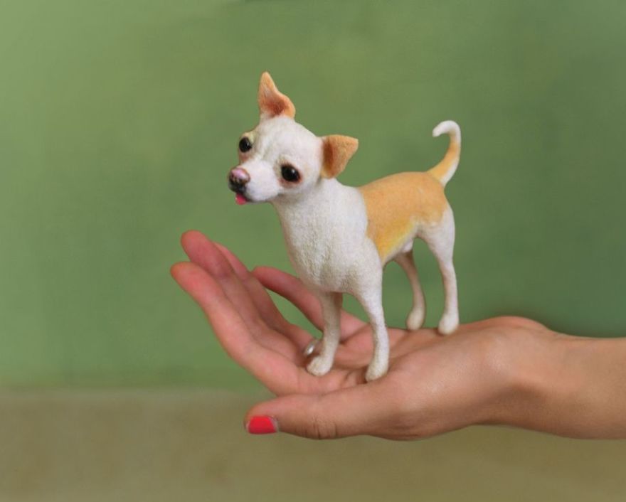The Cutest Felted Dogs In The World