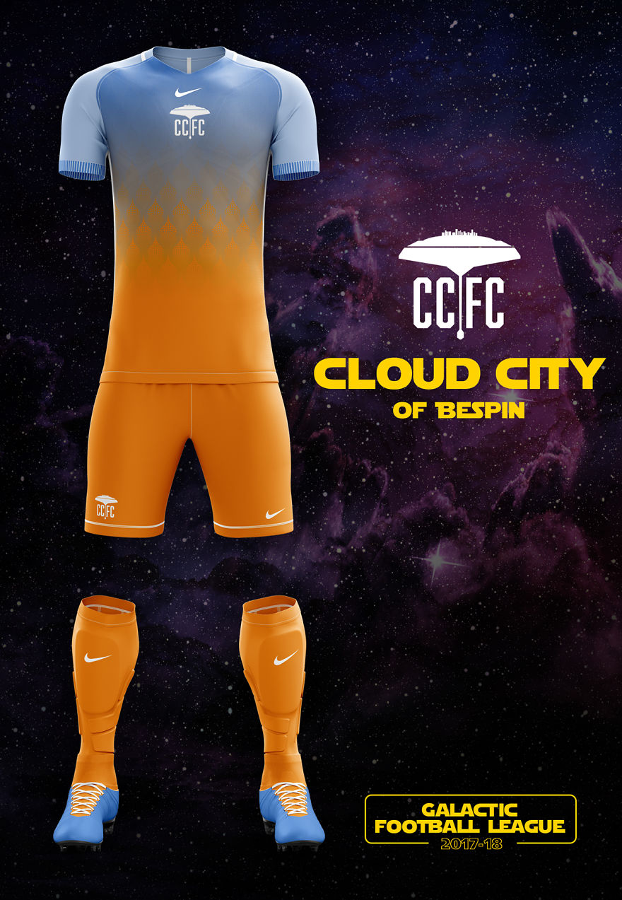 I Designed Star Wars Football Kits