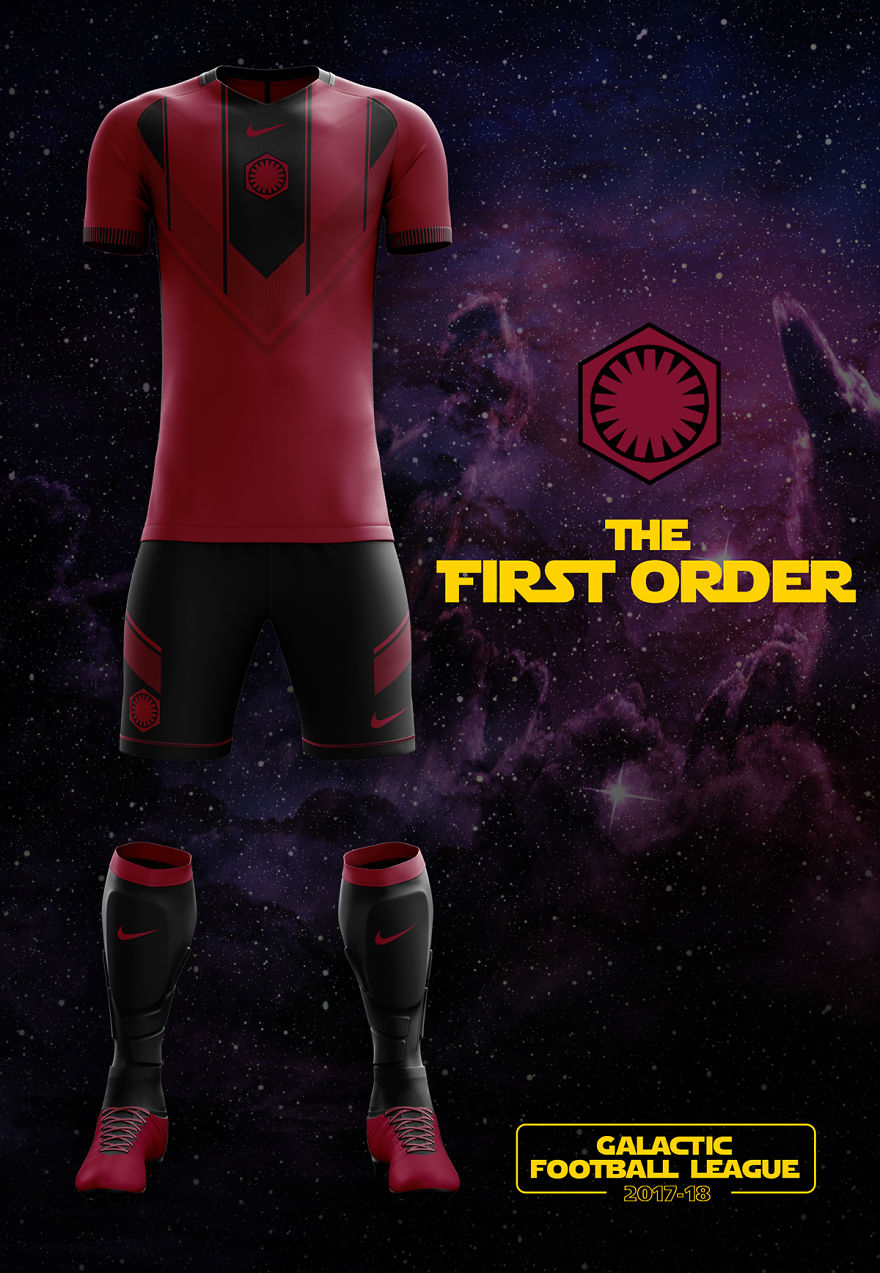 I Designed Star Wars Football Kits