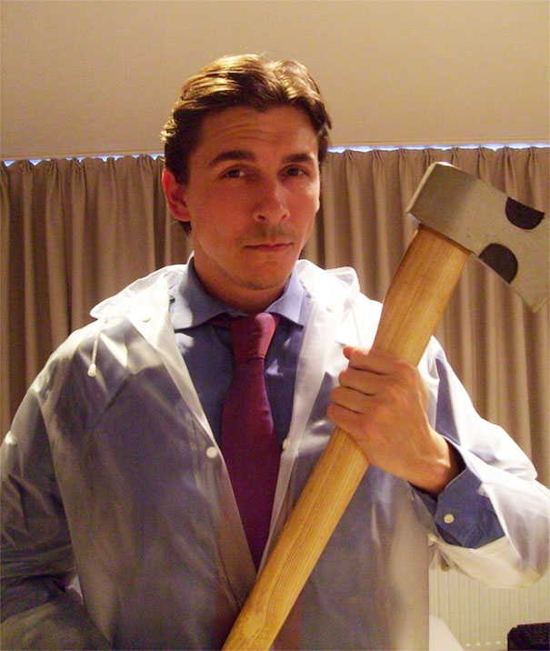 Patrick Bateman From American Psycho For Halloween