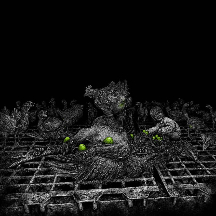 Human Animals By German Animal Rights Artist Roland Straller