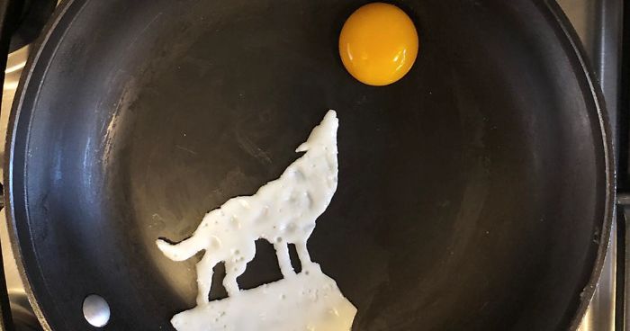 Artist Turns His Breakfast Eggs Into Works Of Art