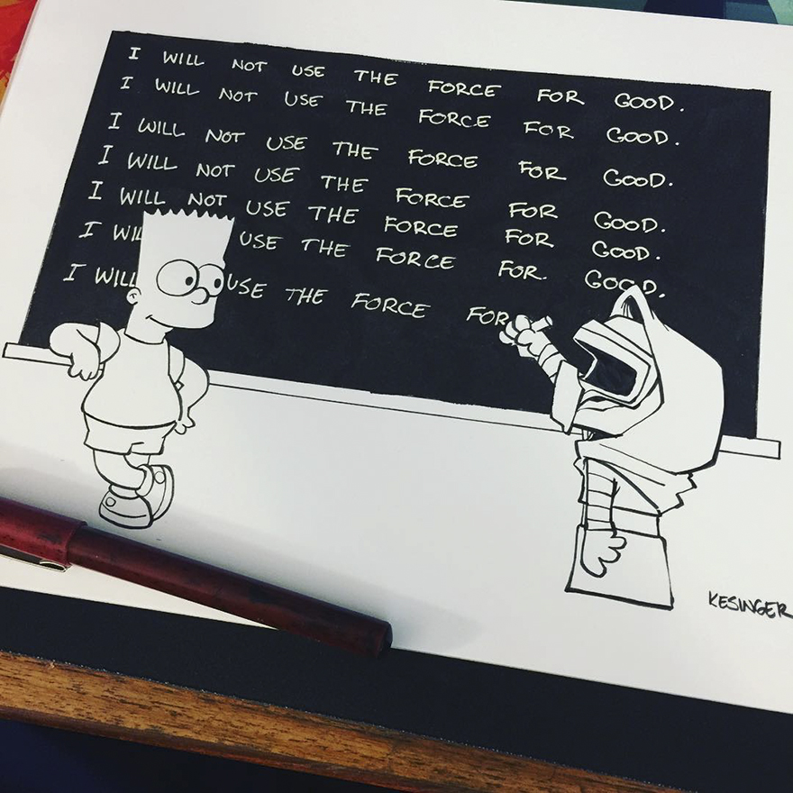 Calvin-Hobbes-Star-Wars-Drawings-Brian-Kesinger