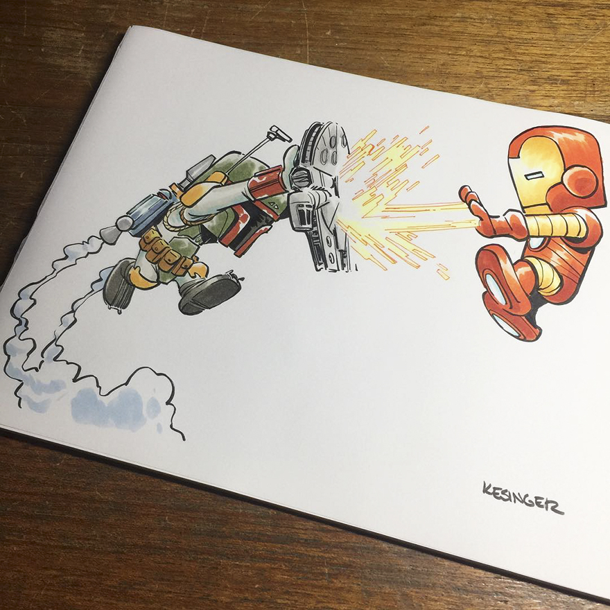 Calvin-Hobbes-Star-Wars-Drawings-Brian-Kesinger