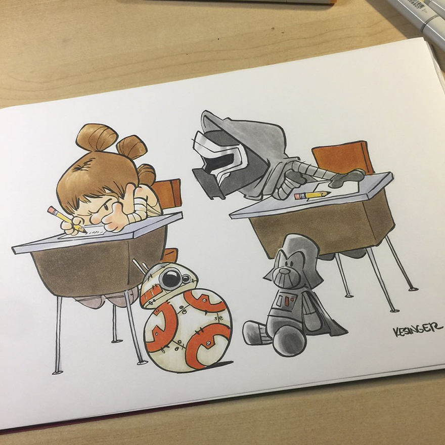 Calvin-Hobbes-Star-Wars-Drawings-Brian-Kesinger