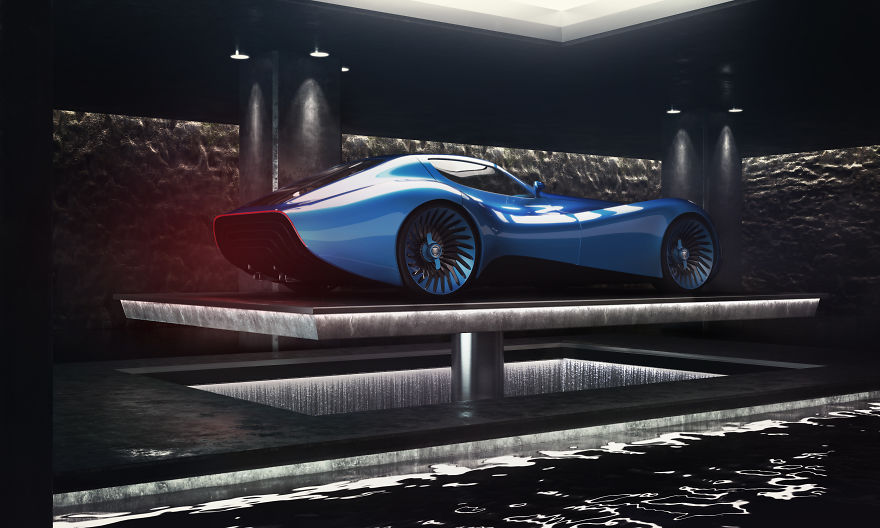 I Have Spent All My Free Time Designing This Art Deco Concept Car