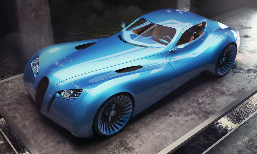 I Have Spent All My Free Time Designing This Art Deco Concept Car I Have Spent All My Free Time Designing This Art Deco Concept Car