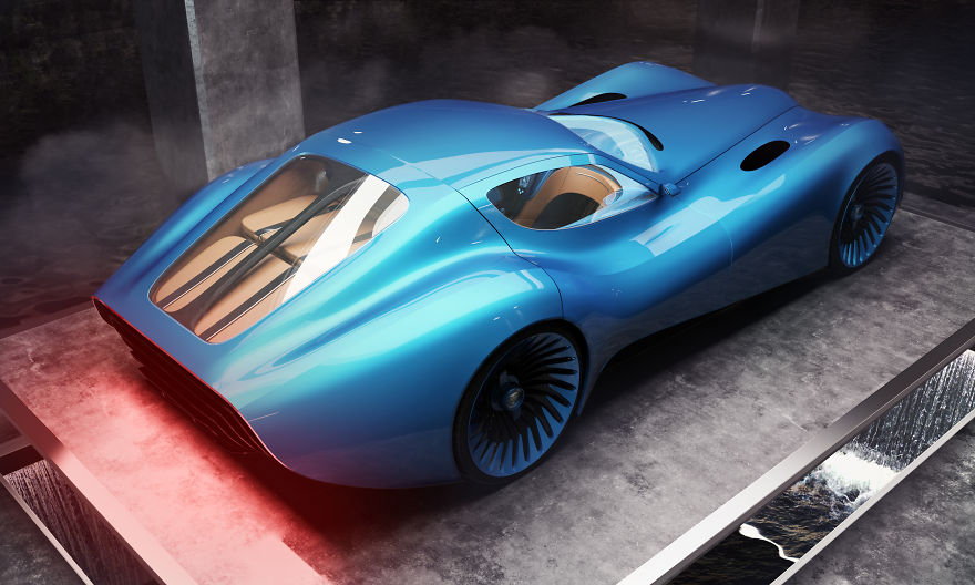 I Have Spent All My Free Time Designing This Art Deco Concept Car