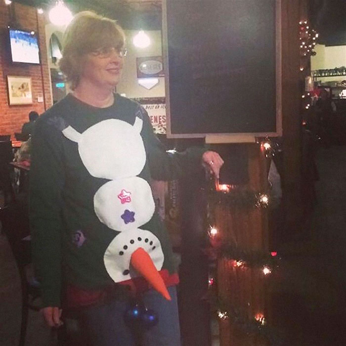 Ugly Christmas Sweater Became Very Original