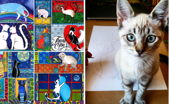 My Cat Helped Me To Create A New Calendar