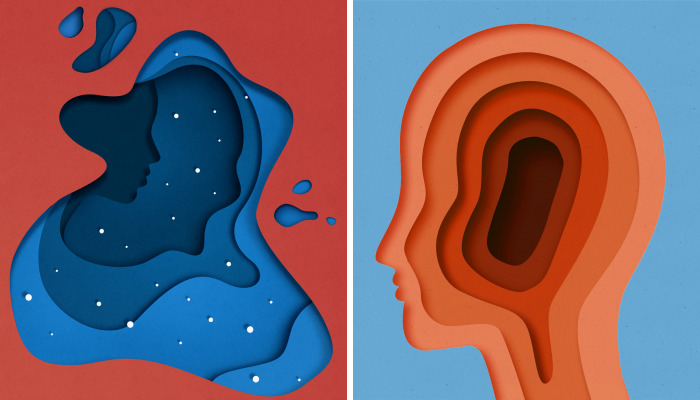 I Create Colorful Digital Paintings That Look Like Paper Cut Art