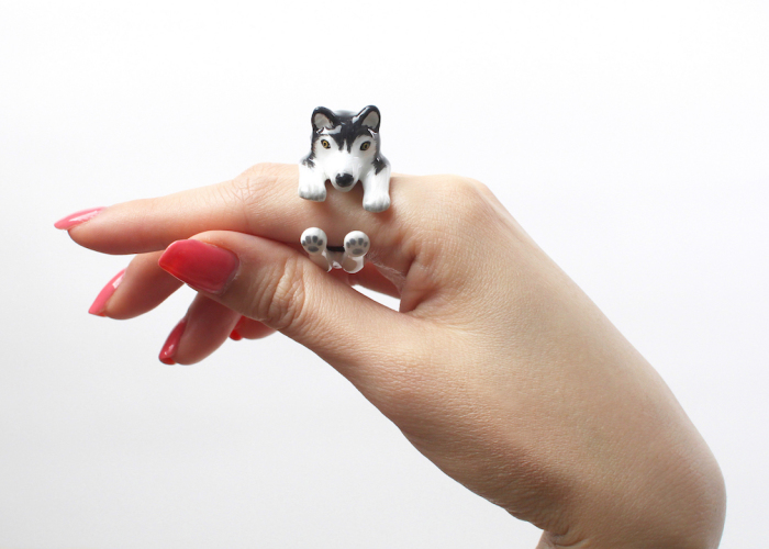 Come Up With 3 Pieces Rings Idea: Boasting Cute Animal Figures