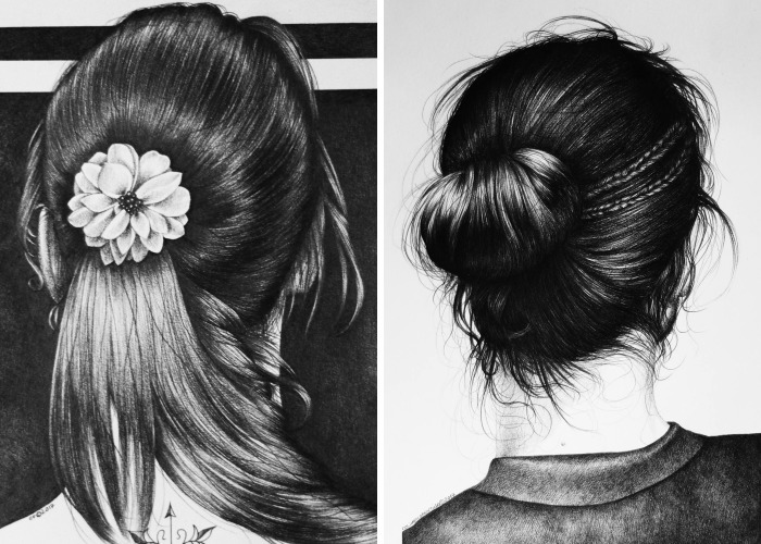 I Like To Draw Portraits Of People’s Backs