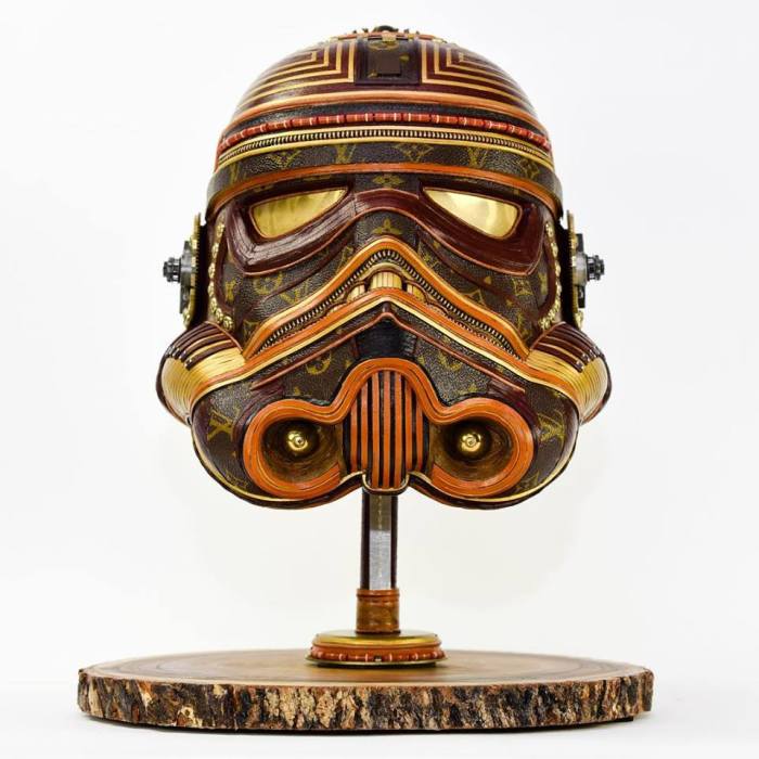 I Upcycle Old Louis Vuitton Bags Into Star Wars Sculptures