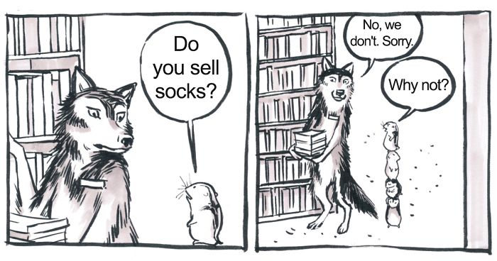 If You Ever Worked In Customer Service You’ll Appreciate These 30 ‘Customer Service Wolf’ Comics