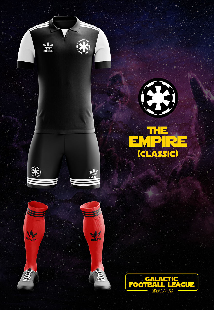 I Designed Star Wars Football Kits